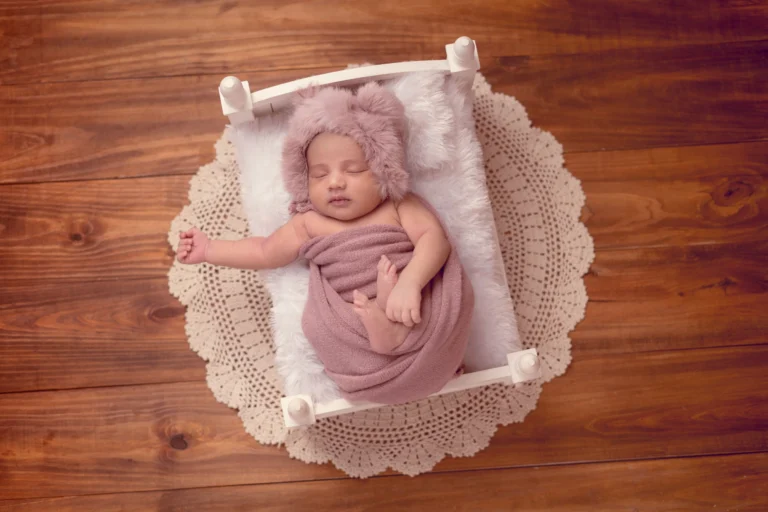 Serene Sleepy Baby Photoshoot Session in Ahmedabad