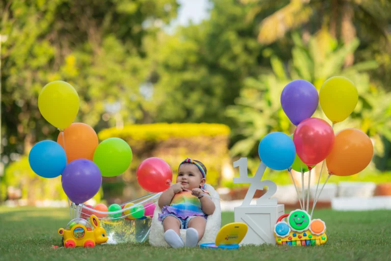 Baby's Half Birthday Bash - Colorful Photoshoot in Ahmedabad